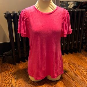 J Crew linen tee